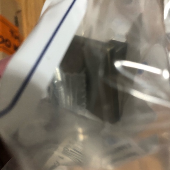 (WILL SEPARATE! Have 20) $3 each: Elusive Gold Nickel 1 1/4” Square Knobs - Picture 12 of 16